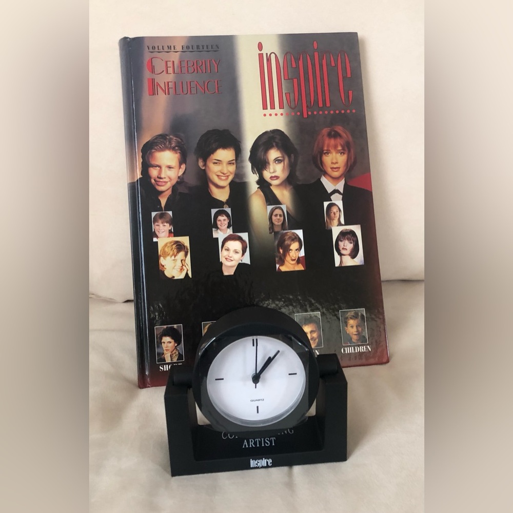 Brand New Black Clock from Inspire